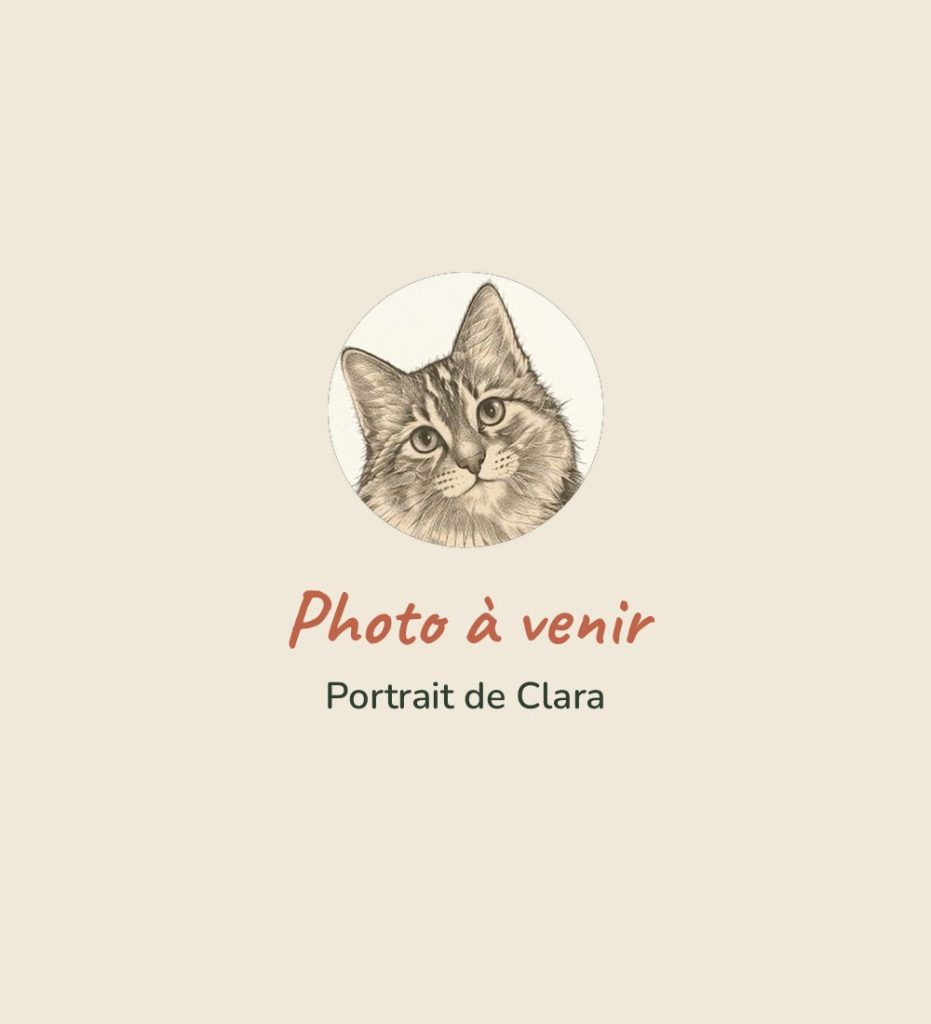 Portrait de Clara (photo à venir)
